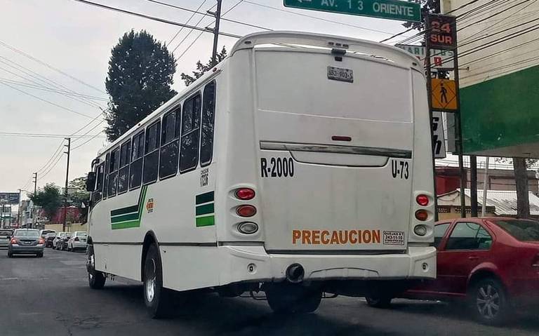 Ruta 2000 regresa a la circulación en la capital poblana