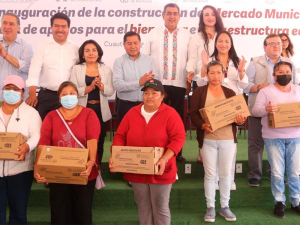 Ejecuta gobierno estatal acciones con visión solidaria y de sensibilidad gubernamental: Sergio Salomón