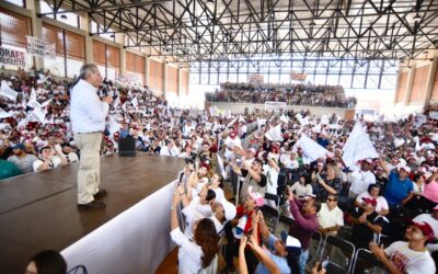 inicia su recorrido en Puerto Vallarta por el país como aspirante de Morena a la Coordinación Nacional en Defensa de la Transformación, Adán Augusto López.