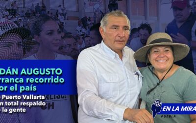 Adán Augusto arranca recorrido por el país en Puerto vallarta con totalrespaldo de la gente