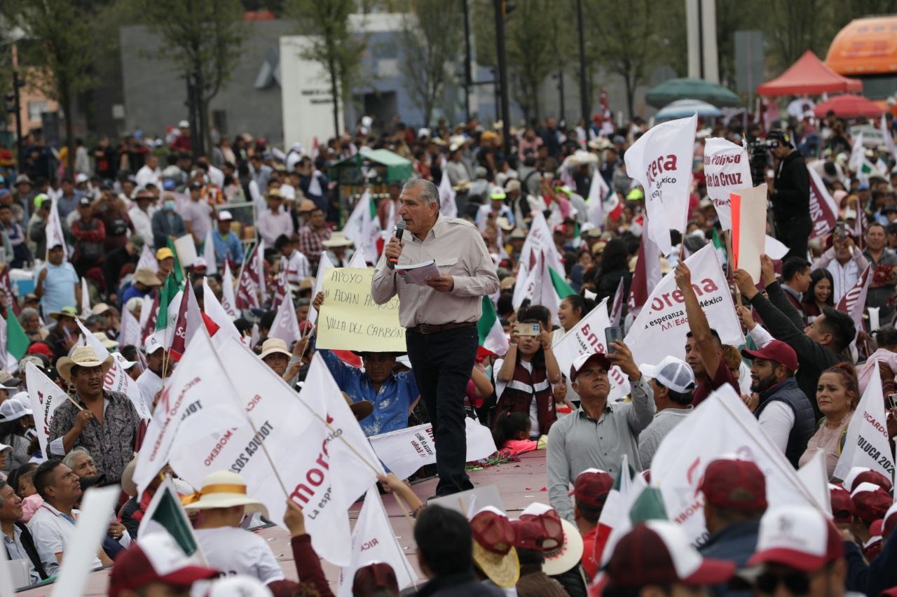 Promete Adán Augusto López Hernández encontrarse con el pueblo el 6 de septiembre en el zócalo capitalino, ya como Coordinador para la Defensa de la Cuarta Transformación