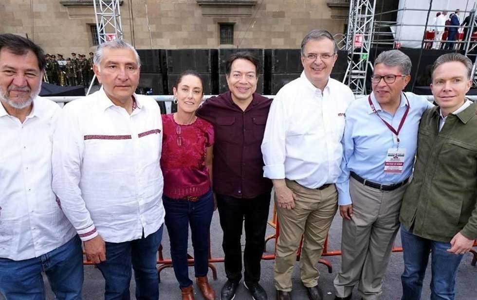 Tenían ganas de que corcholatas se deschongaran, esto dijo AMLO.