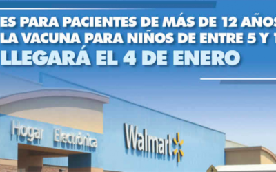 A partir de hoy, seis sucursales de Walmart en Puebla comenzarán a administrar la vacuna Pfizer contra el Covid. A continuación, te indicamos cuáles son esas tiendas.