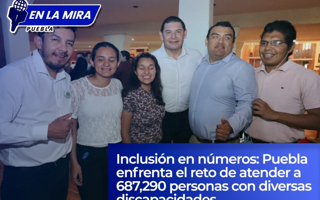 Inclusión en números: Puebla enfrenta el reto de atender a 687,290 personas con diversas discapacidades